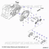 MOTORE, CAM SHAFTS AND GEARS