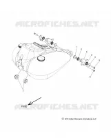 SISTEMA DI ALIMENTAZIONE CARBURANTE, FUEL TANK MOUNTING