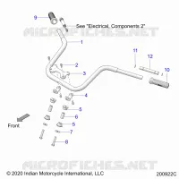 STEERING, MANUBRIO MONTAGGIO AND GRIPS