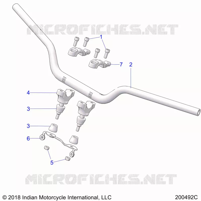 TIMONE, HANDLEBAR MNTG