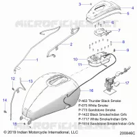 SISTEMA DI ALIMENTAZIONE CARBURANTE, FUEL TANK ASM.