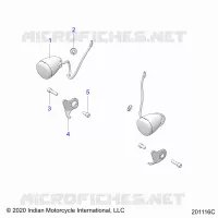ELETTRICO, TURN SIGNALS, FRONT