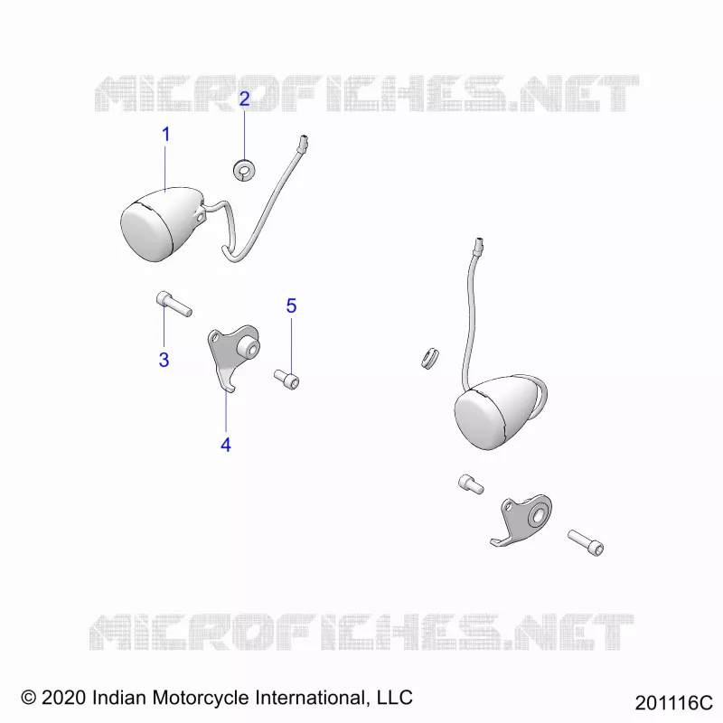ELETTRICO, TURN SIGNALS, FRONT