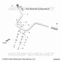 STEERING, MANUBRIO MONTAGGIO AND GRIPS