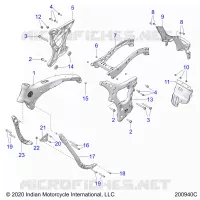 CHASSIS, TELAIO ASM.