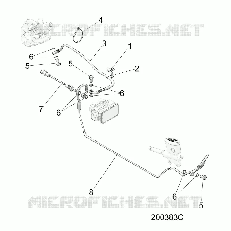 FRENOS, FRENO LINE, REAR, ABS