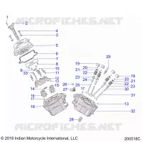 ENGINE, TESTA CILINDRO ASM.