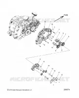 MOTORE, CAM SHAFTS AND GEARS