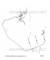 CONTROLS, LEVA FRIZIONE ASM. AND CABLE
