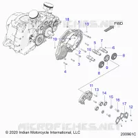 MOTORE, CAM SHAFTS AND GEARS