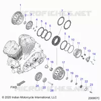 TRASMISSIONE, CLUTCH AND PRIMARY DRIVE