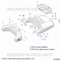 TRONCO LID AND BACKREST ASM.
