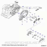 MOTORE, CAM SHAFTS AND GEARS