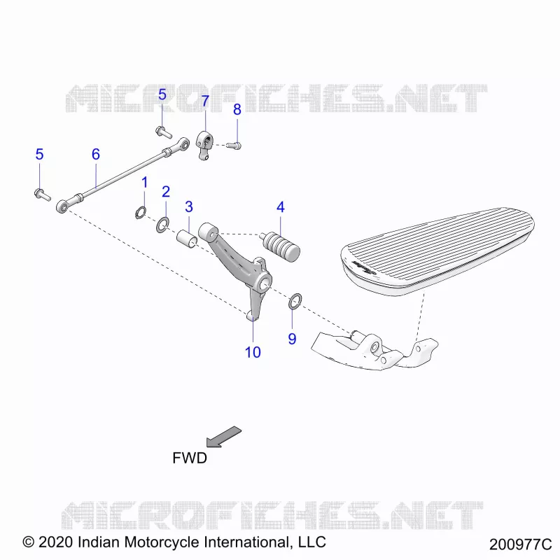 TRASMISSIONE, SHIFT PEDAL AND SHIFT LINKAGE