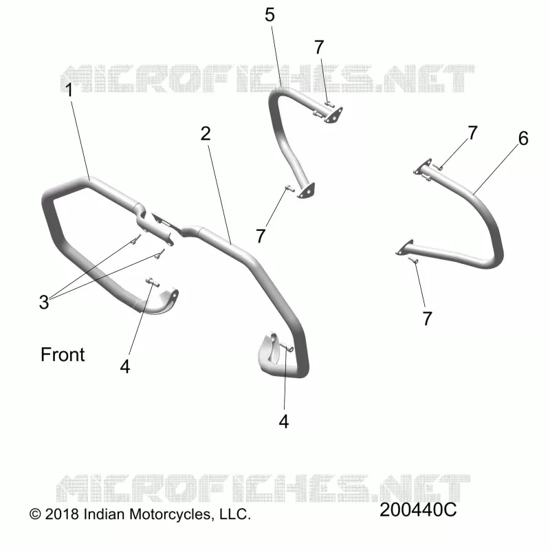 CHASSIS, HIGHWAY BAR/TIP OVER BAR