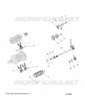 DRIVE TRAIN, FORCHE SHIFT, RATCHET AND DRUM