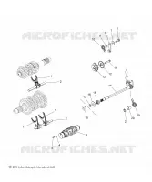 DRIVE TRAIN, FORCHE SHIFT, RATCHET AND DRUM