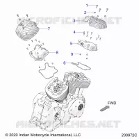 MOTORE, ROCKER COVERS