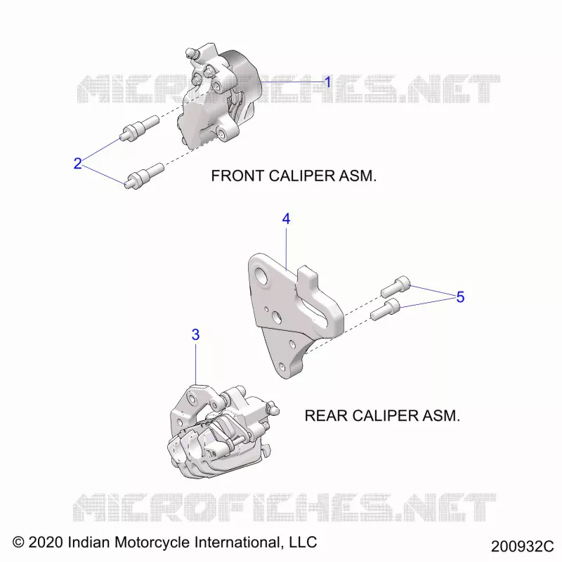 BRAKES, PINZA FRENO ANTERIORE AND REAR