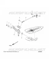 TRASMISSIONE, SHIFT PEDAL AND SHIFT LINKAGE