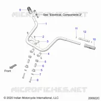 STEERING, MANUBRIO MONTAGGIO AND GRIPS
