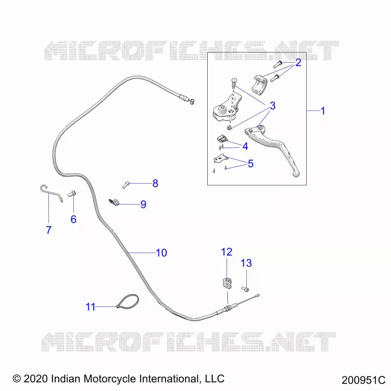 CONTROLS, LEVA FRIZIONE AND CABLE