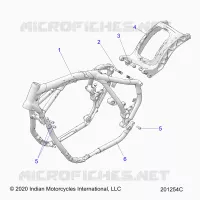 CHASSIS, TELAIO ASM.