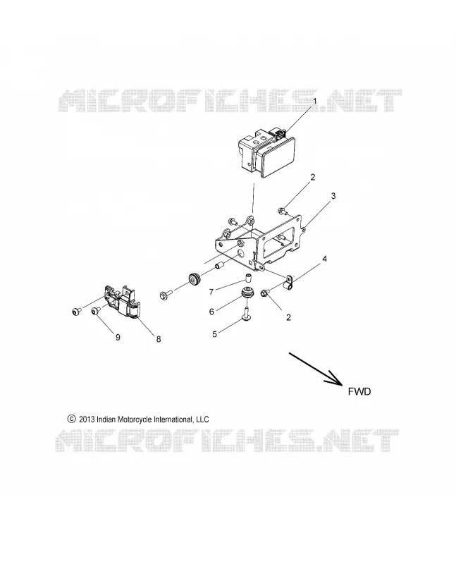 FRENOS, ABS MODULE ASM.