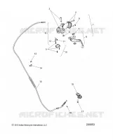 CONTROLS, LEVA FRIZIONE AND CABLE