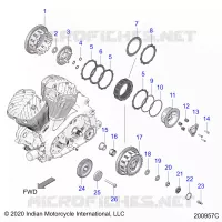 TRASMISSIONE, CLUTCH AND PRIMARY DRIVE