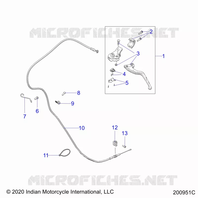 CONTROLS, LEVA FRIZIONE AND CABLE