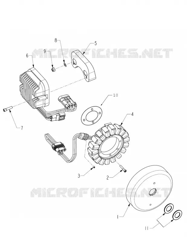 MOTORE, ALTERNATOREEE AND REGULATOR