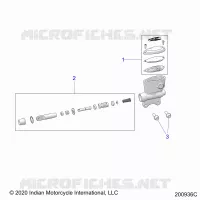 FRENO POSTERIORE, MASTER CYLINDER