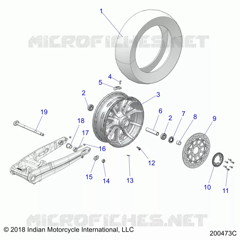 RUOTA POSTERIORE