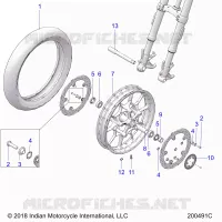 RUOTA ANTERIORE