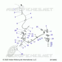 FRENO ANTERIORE ASM., W/ABS