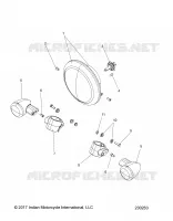 ELECTRICAL, FARO FANALE AND FRONT TURN SIGNALS