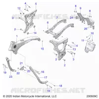 CHASSIS, TELAIO ASM.
