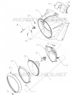 ELETTRICO, HEADLAMP AND HOUSING