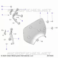 PARABREZZA AND MOUNTING