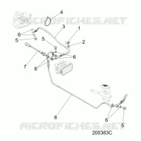 FRENOS, FRENO LINE, REAR, ABS