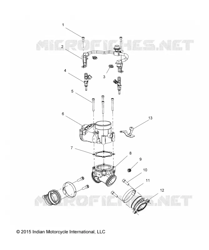 ENGINE, CORPO FARFALLATO/FUEL RAIL