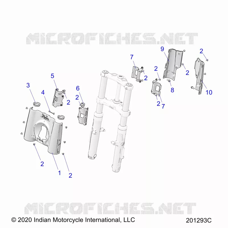 BODY, HEADLIGHT NACELLE