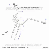 STEERING, MANUBRIO MONTAGGIO AND GRIPS