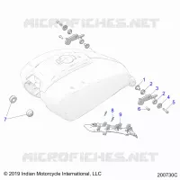 SISTEMA DI ALIMENTAZIONE CARBURANTE, FUEL TANK MOUNTING