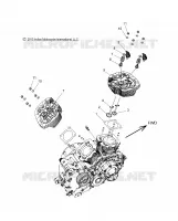 CYLINDER HEAD ASM. - N15CCC/CCV ALL OPTIONS (49INDIANCYLHEAD14)