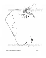 CONTROLS, LEVA FRIZIONE AND CABLE