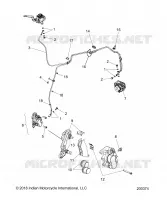 FRENO ANTERIORE ASM., W/ABS