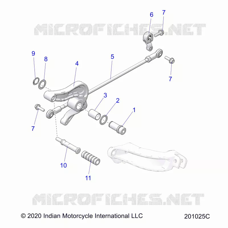 TRASMISSIONE, SHIFT PEDAL AND LINKAGE