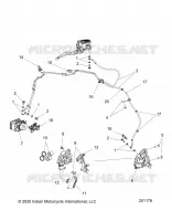 FRENO ANTERIORE ASM., W/ABS